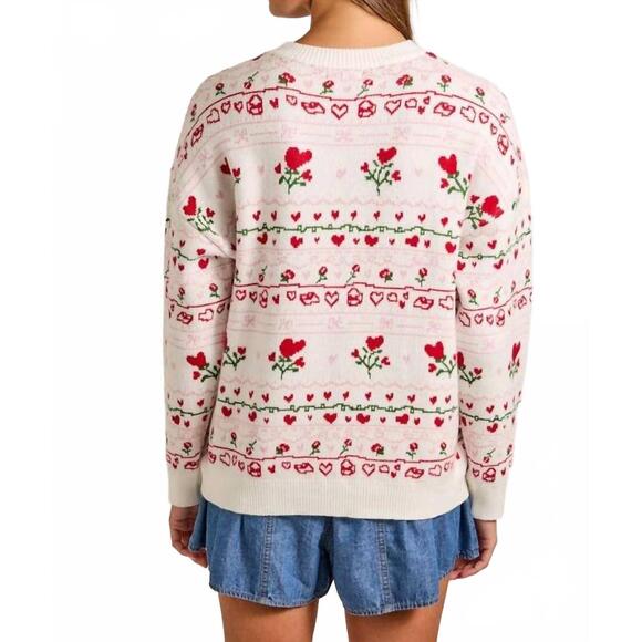 NEW MAINSTRIP ellarose sweater in red - Picture 4 of 4